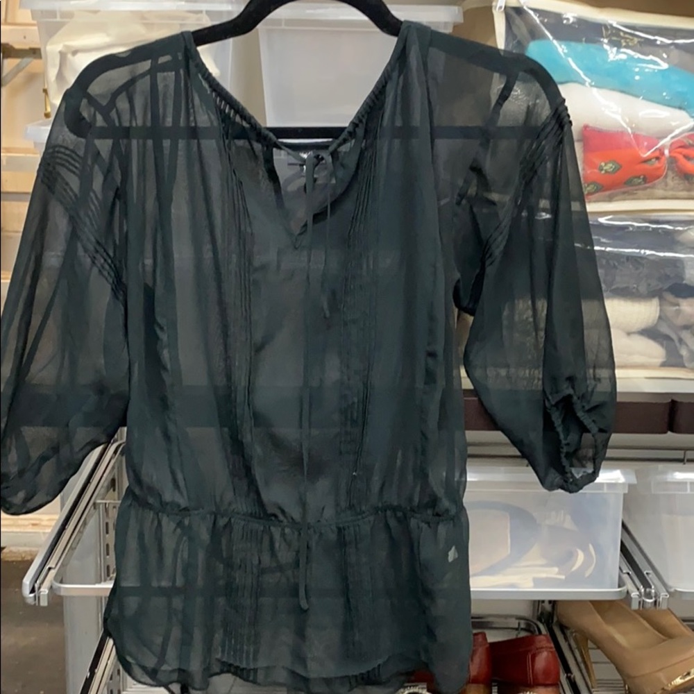 Massimo Sheer Blouse Sz XS